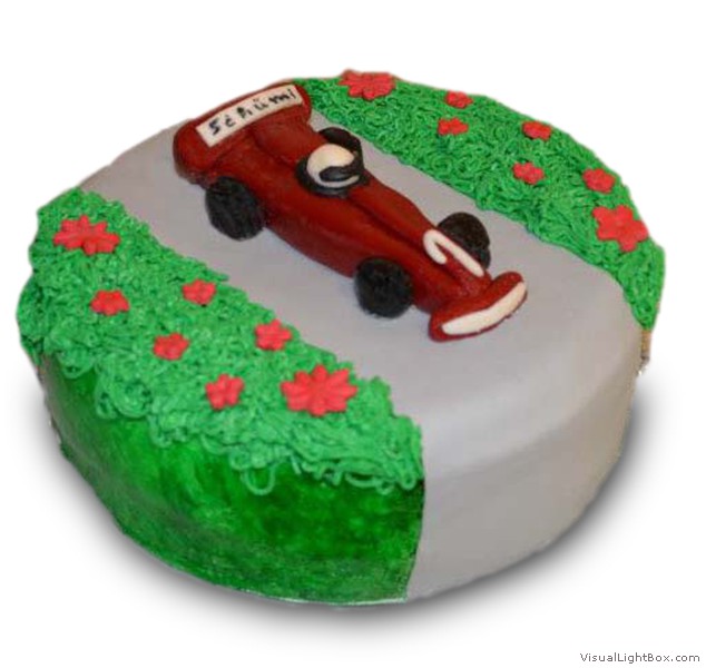 Motivtorte Mit Frischkasefullung Und Fondant
