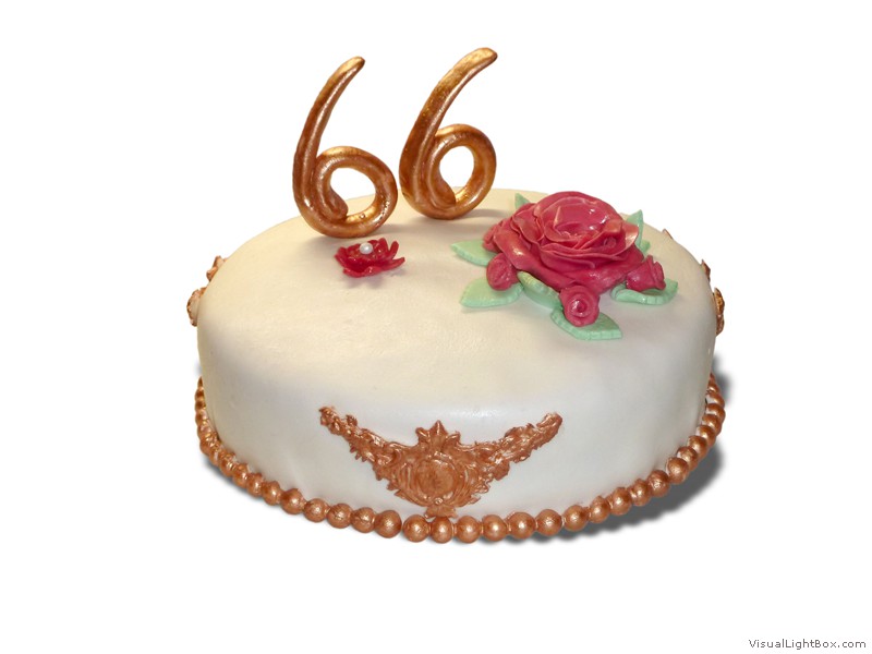 66 Geburtstag Muffin Geburtstagskuchen Happy Birthday